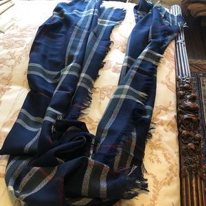 Brooks Brothers very fine wool long scarf